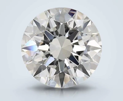 2.56ct H IF Rare Carat Ideal Cut Round Diamond