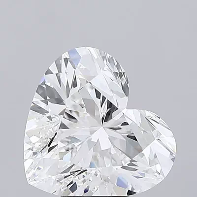 6.07ct E VS1 Rare Carat Ideal Cut Heart Lab Grown Diamond