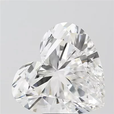 9.52ct E VS1 Rare Carat Ideal Cut Heart Lab Grown Diamond