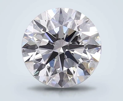 3.71ct G VS2 Rare Carat Ideal Cut Round Lab Grown Diamond