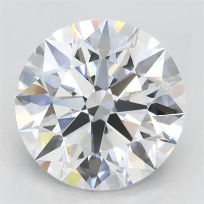 2.60ct D VVS1 Rare Carat Ideal Cut Round Lab Grown Diamond