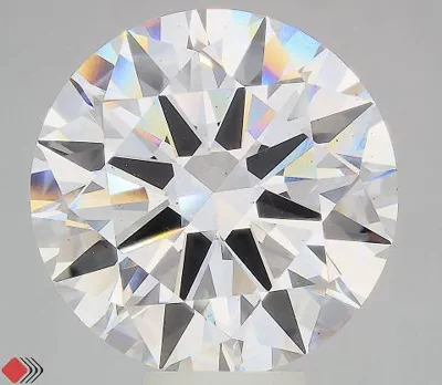 10.07ct F VS1 Rare Carat Ideal Cut Round Lab Grown Diamond