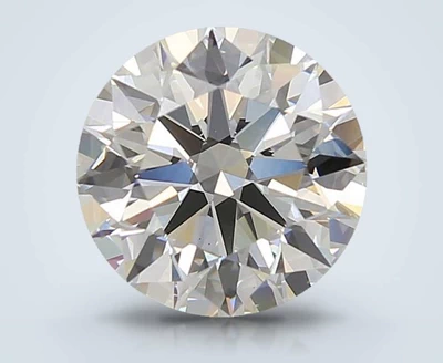 3.09ct E VS1 Rare Carat Ideal Cut Round Lab Grown Diamond
