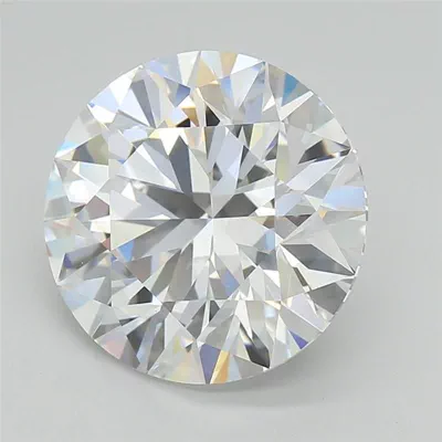6.10ct D FL Rare Carat Ideal Cut Round Lab Grown Diamond