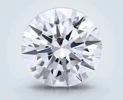10.00ct F VS2 Rare Carat Ideal Cut Round Lab Grown Diamond