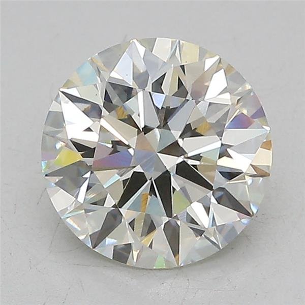 2.09ct J VS1 Rare Carat Ideal Cut Round Lab Grown Diamond