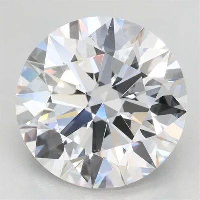 2.57ct D VVS1 Rare Carat Ideal Cut Round Lab Grown Diamond