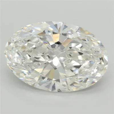 13.11ct F VVS2 Very Good Cut Oval Lab Grown Diamond
