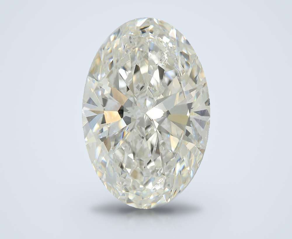 13.11ct F VVS2 Very Good Cut Oval Lab Grown Diamond