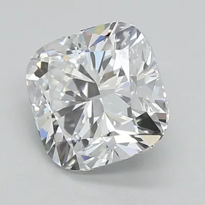 1.31ct E VVS2 Rare Carat Ideal Cut Cushion Lab Grown Diamond