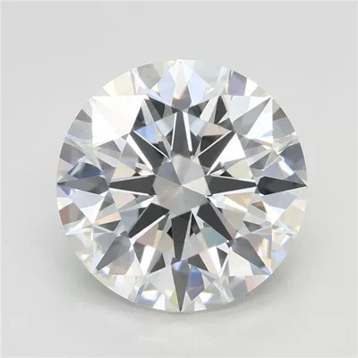 3.32ct E VVS1 Rare Carat Ideal Cut Round Lab Grown Diamond