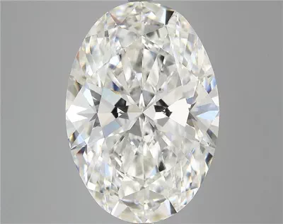 10.01ct F VVS2 Rare Carat Ideal Cut Oval Lab Grown Diamond