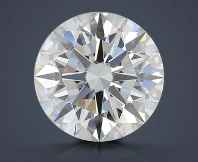 6.18ct I VVS1 Rare Carat Ideal Cut Round Diamond
