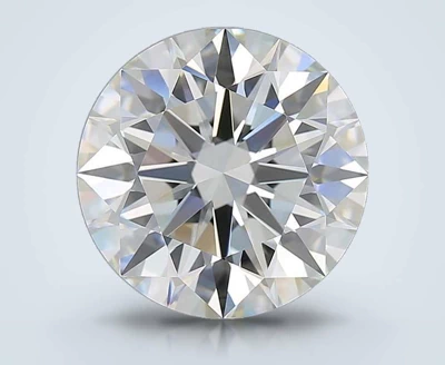 6.18ct I VVS1 Rare Carat Ideal Cut Round Diamond