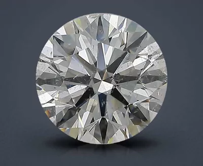 3.01ct H SI2 Rare Carat Ideal Cut Round Diamond