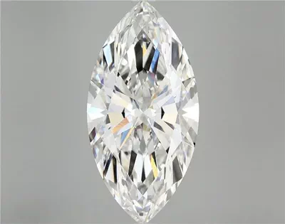 8.04ct F VS1 Rare Carat Ideal Cut Marquise Lab Grown Diamond