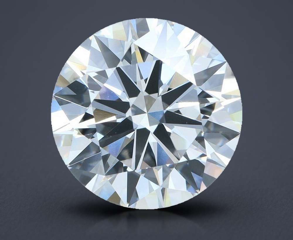 9.06ct F VVS1 Rare Carat Ideal Cut Round Lab Grown Diamond