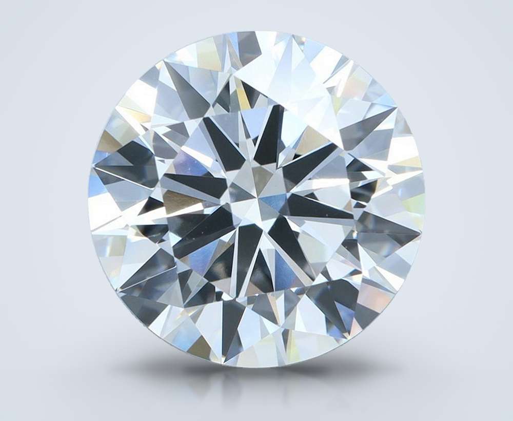 9.06ct F VVS1 Rare Carat Ideal Cut Round Lab Grown Diamond