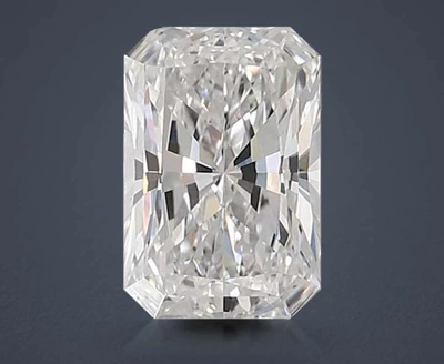 1.55ct E VVS2 Rare Carat Ideal Cut Radiant Lab Grown Diamond