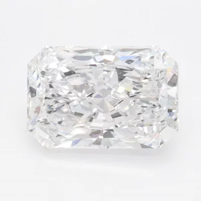 1.26ct D VVS2 Rare Carat Ideal Cut Radiant Lab Grown Diamond