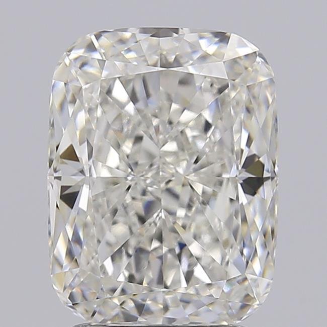 2.59ct F VVS2 Rare Carat Ideal Cut Cushion Lab Grown Diamond