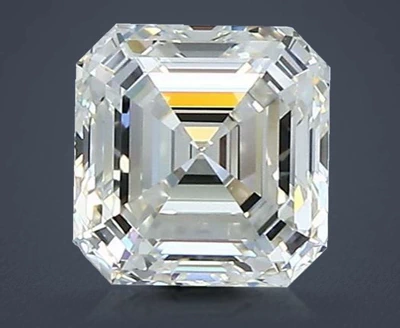 1.01ct I VVS1 Rare Carat Ideal Cut Asscher Diamond