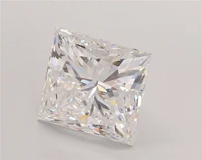 5.54ct E VS1 Rare Carat Ideal Cut Princess Lab Grown Diamond