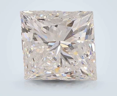 5.54ct E VS1 Rare Carat Ideal Cut Princess Lab Grown Diamond