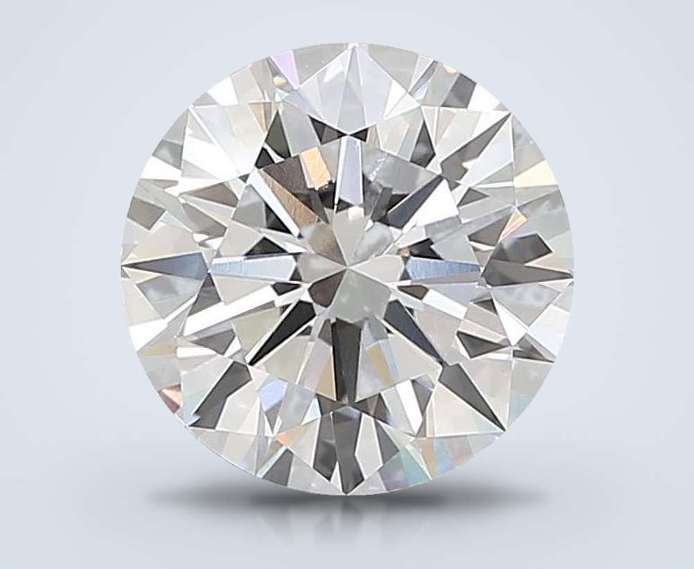 7.01ct E VVS2 Rare Carat Ideal Cut Round Lab Grown Diamond