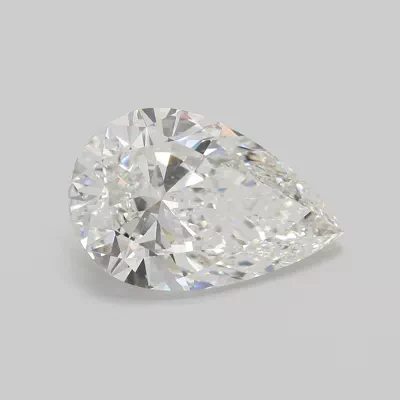 14.77ct F VS1 Rare Carat Ideal Cut Pear Lab Grown Diamond