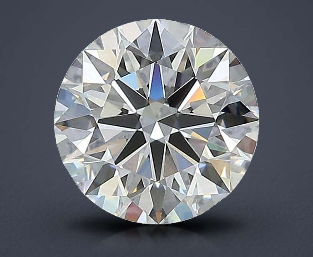 1.51ct D VS2 Rare Carat Ideal Cut Round Lab Grown Diamond