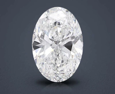 10.02ct F VVS2 Rare Carat Ideal Cut Oval Lab Grown Diamond