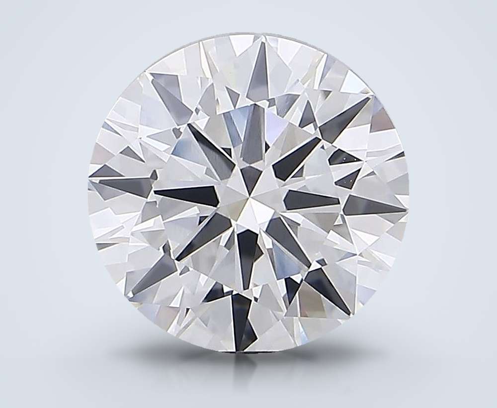 9.05ct F VVS1 Excellent Cut Round Lab Grown Diamond