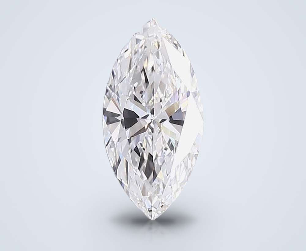 5.01ct F VS1 Rare Carat Ideal Cut Marquise Lab Grown Diamond