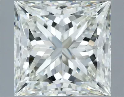 3.05ct K VVS1 Rare Carat Ideal Cut Princess Diamond