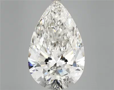 12.03ct G VVS2 Rare Carat Ideal Cut Pear Lab Grown Diamond
