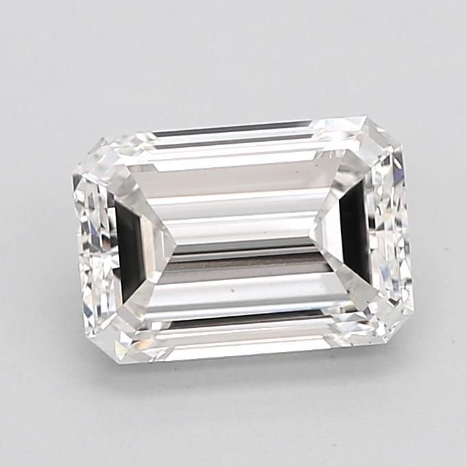 1.32ct D VS1 Very Good Cut Emerald Lab Grown Diamond