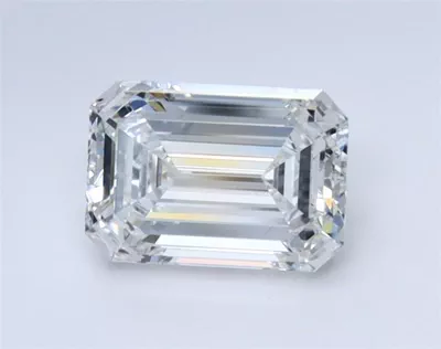 1.08ct G VVS2 Rare Carat Ideal Cut Emerald Diamond