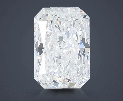 1.56ct E VVS2 Rare Carat Ideal Cut Radiant Lab Grown Diamond