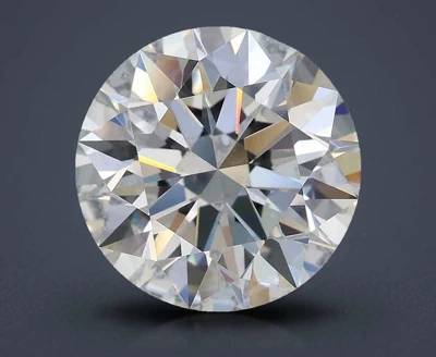 3.07ct E VVS1 Rare Carat Ideal Cut Round Lab Grown Diamond