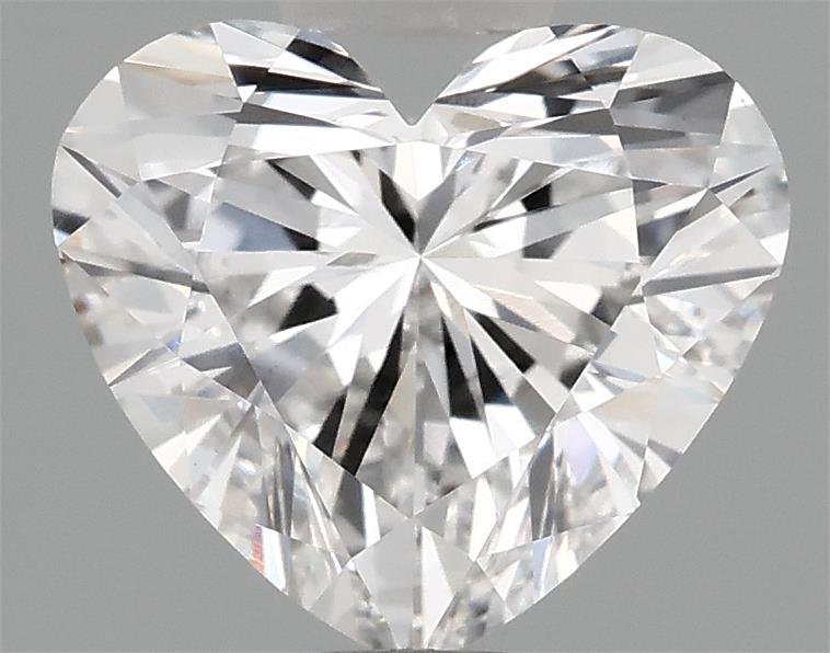 1.38ct E VS1 Rare Carat Ideal Cut Heart Lab Grown Diamond