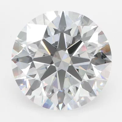4.69ct D FL Rare Carat Ideal Cut Round Lab Grown Diamond