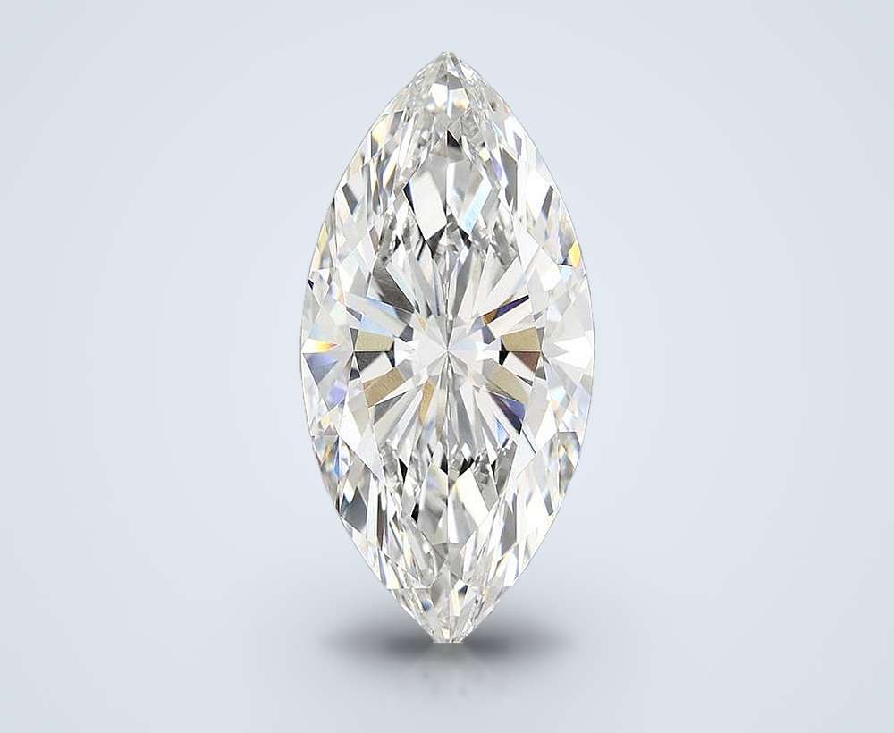11.57ct F VVS2 Rare Carat Ideal Cut Marquise Lab Grown Diamond