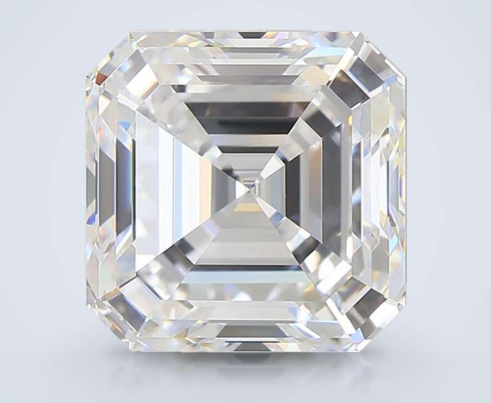 7.00ct D VVS2 Very Good Cut Asscher Lab Grown Diamond