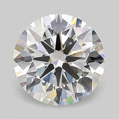 1.26ct D VS1 Rare Carat Ideal Cut Round Lab Grown Diamond