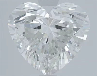 2.18ct G VS1 Rare Carat Ideal Cut Heart Lab Grown Diamond