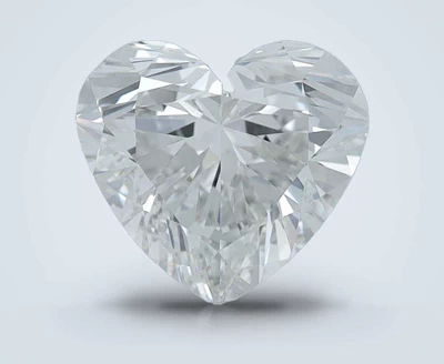 2.18ct G VS1 Rare Carat Ideal Cut Heart Lab Grown Diamond