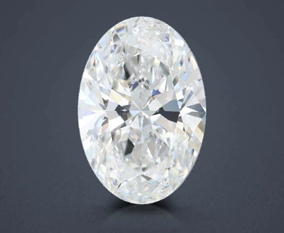 5.54ct E VVS2 Rare Carat Ideal Cut Oval Lab Grown Diamond
