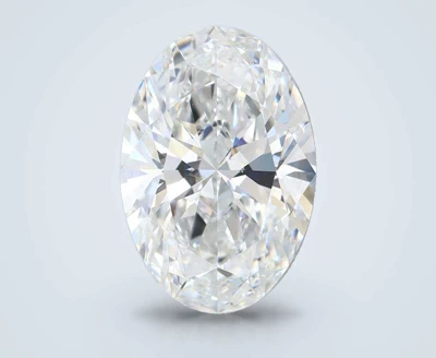 5.54ct E VVS2 Rare Carat Ideal Cut Oval Lab Grown Diamond