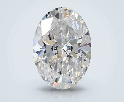 1.09ct D VVS2 Rare Carat Ideal Cut Oval Lab Grown Diamond